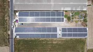 台南市太陽能發電，屋頂型（雞舍）容量358.36kw