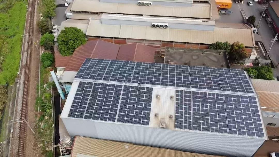 臺中太陽能發電，屋頂型，施工圖-5