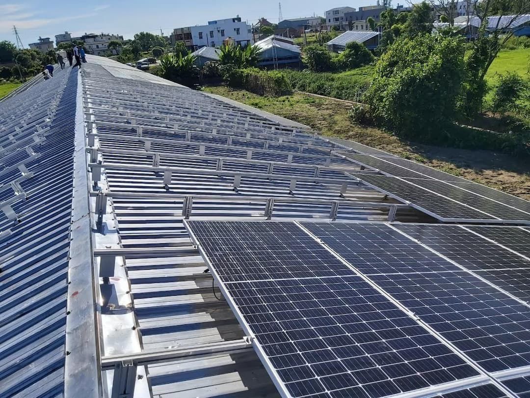 雲林縣太陽能發電，屋頂型（雞舍）施工圖-4